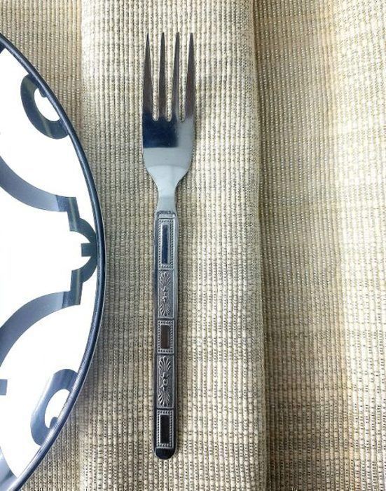 Fourchettes à Table - 17-F - Acier Inoxydable - 18 cm - Finition Polie - Légères et Équilibrées