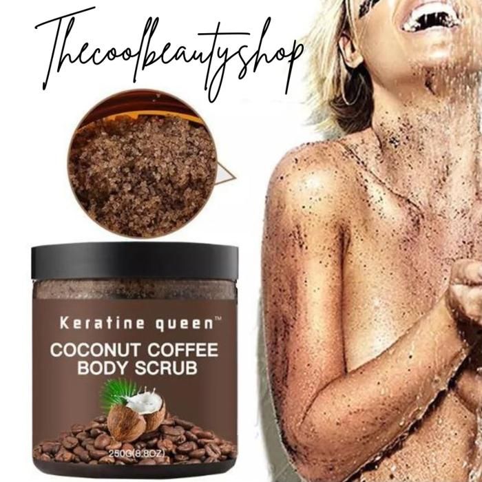 Gommage Visage&Corps coco café Exfoliant 100% naturel,nettoyage en profondeur