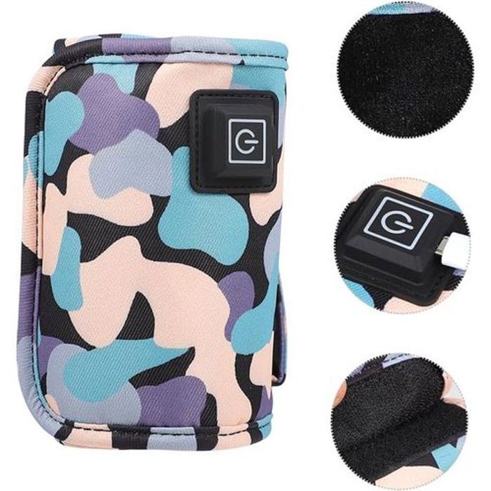 Chauffe-biberon D'Allaitement Portable pour voyage, Chauffe-à Lait Bébé USB