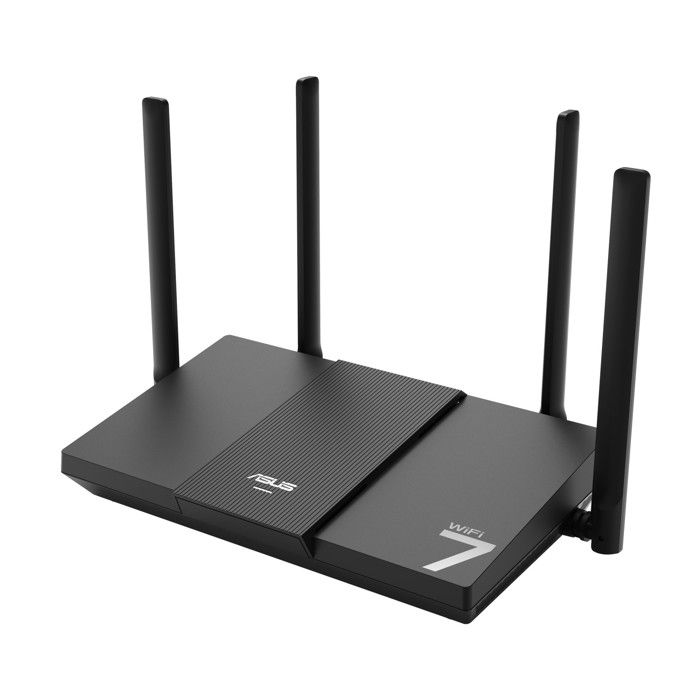 Asus RT-BE50 Router Wi-Fi 7 Dual-band 2882 Mbit/s 2.5 Gigabit Ethernet Svart