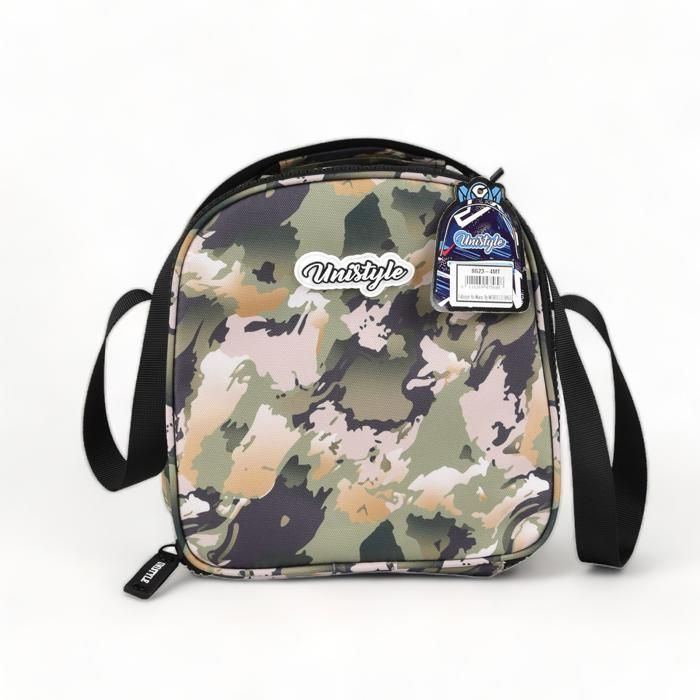 SAC A GOUTER OVAL MOTIF MILITAIRE - UNISTYLE