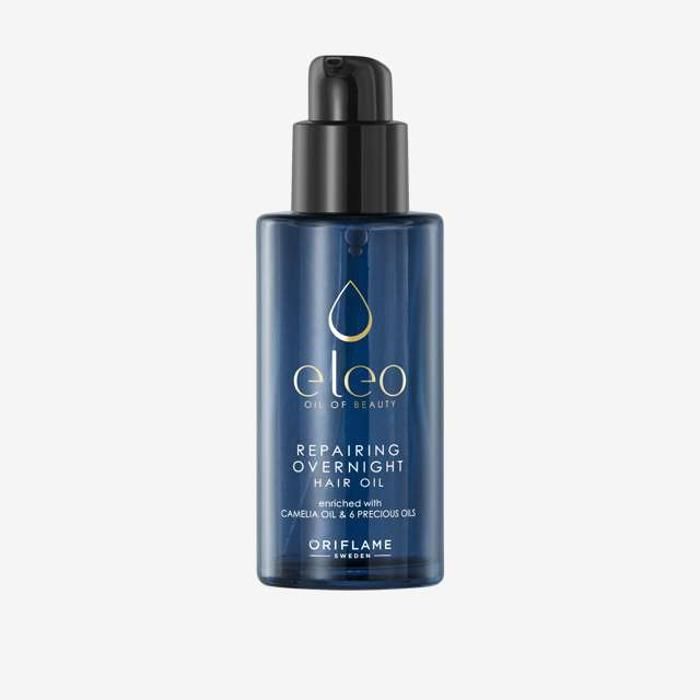 Huile de Nuit Réparatrice pour les Cheveux Eleo 50 ml