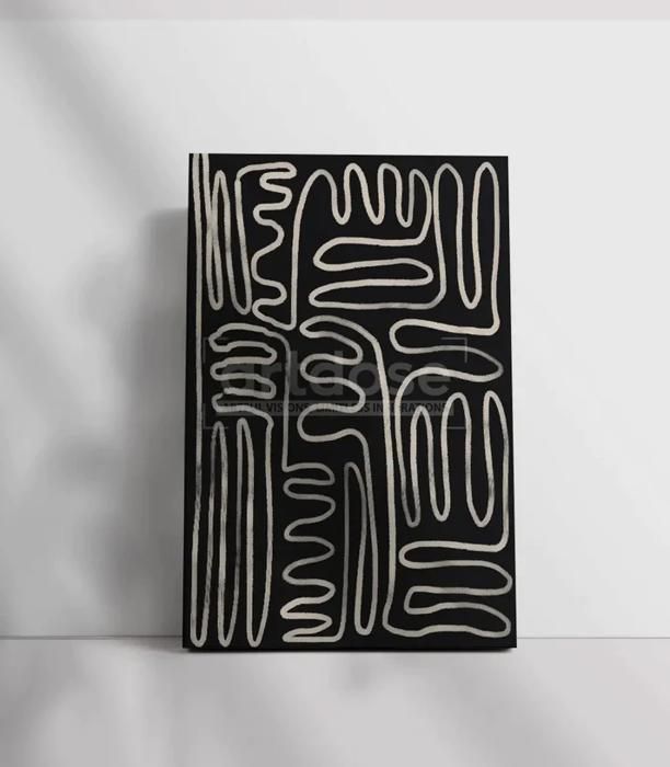 Tableau décoratif Doodles 60 x H 90 cm- artdose.ma