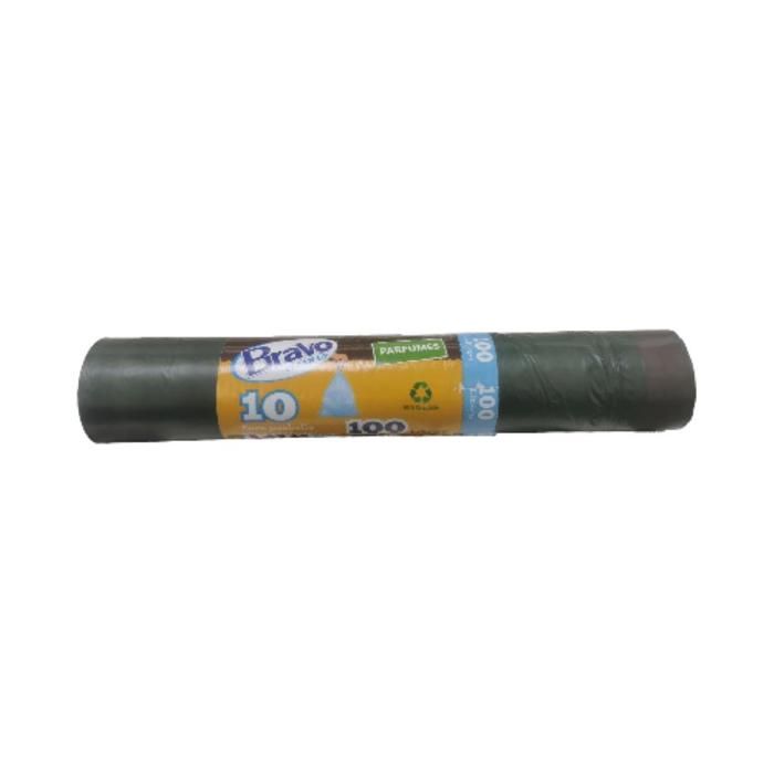 SACS POUBELLE BRAVO 10 UNITES DE 100 L