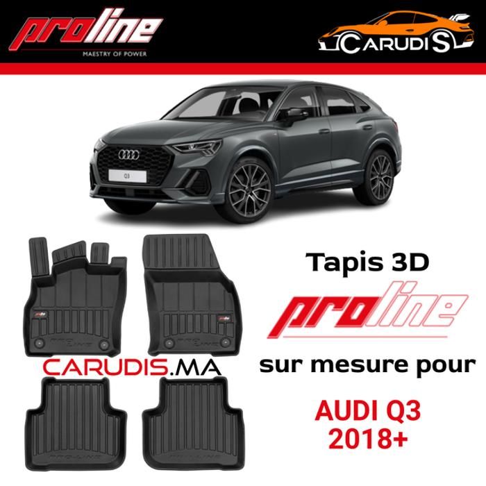 Tapis de voiture - ProLine - Audi Q3 - Sur mesure - Antidérapant - Imperméable