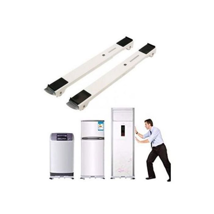 Roulette extensible support pour machine à laver, réfrigérateur, sèche-linge, lave-vaisselle, 300kg