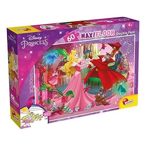 Puzzle Enfant - LISCIANI - Maxi Puzzle 60 Pièces - À partir de 4 ans - 2 en 1 - Fabriqué en Italie