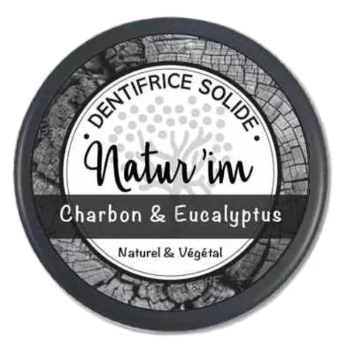 Dentifrice solide charbon eucalyptus