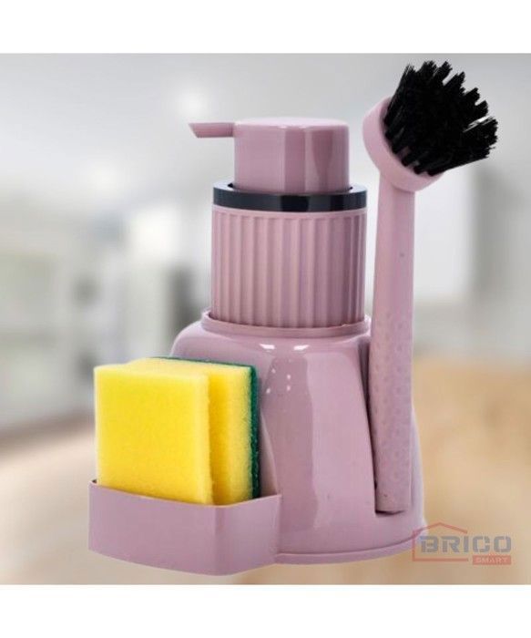 SET NETTOYAGE CUISINE AVEC BROSSE (Couleur Aléatoire)