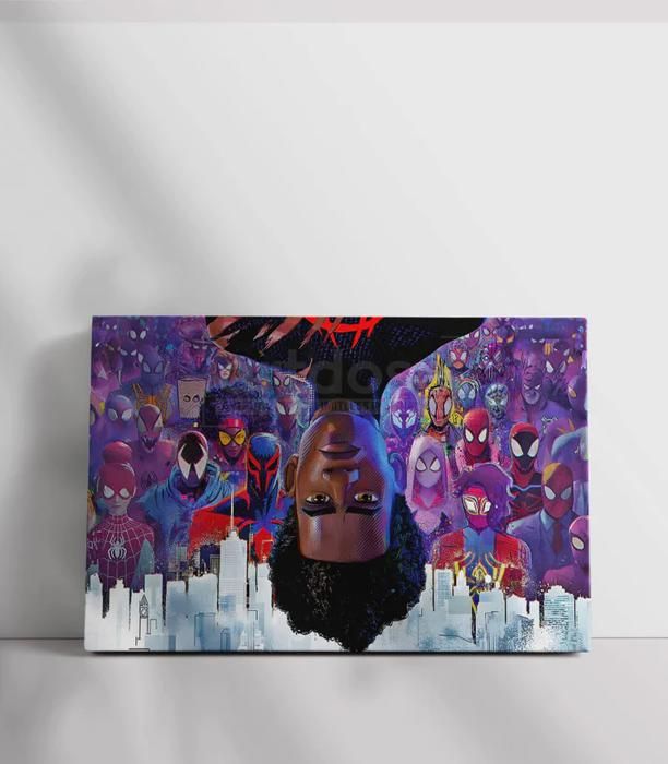 Tableau décoratif Spiderman L90 x H60 cm - artdose.ma