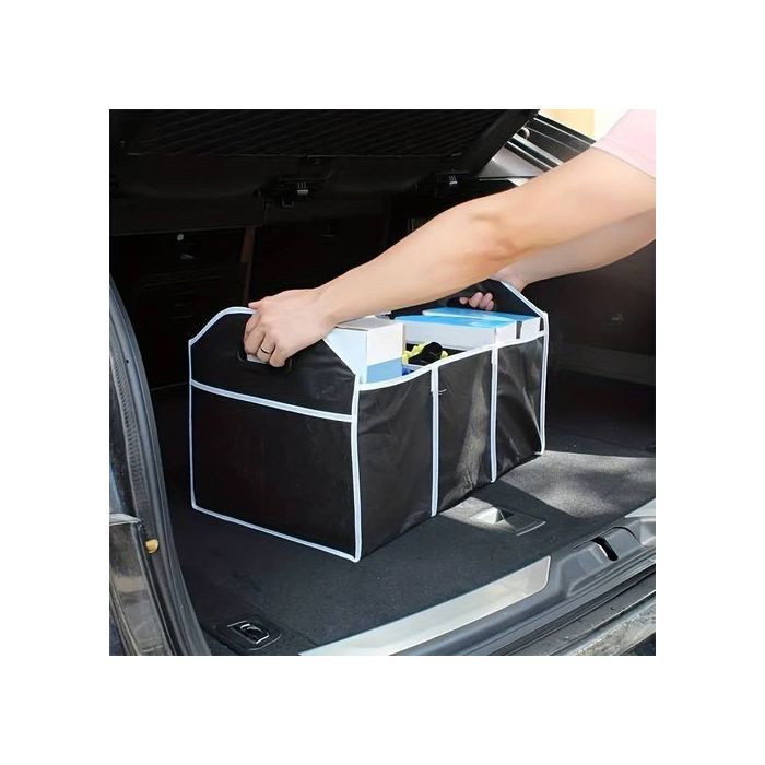 Organisateur De Coffre Automobile Rangement Intérieur Accessoires Pliant