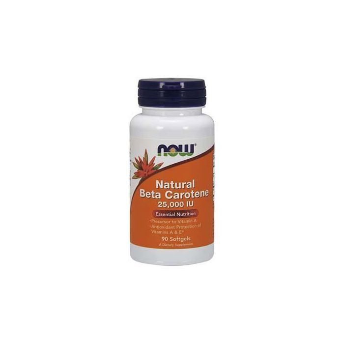 Complement alimentaire Now Bêta Carotène (90 capsules)