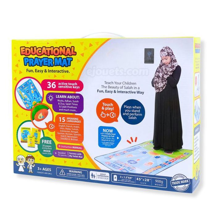 Tapis de prière educatif interactif