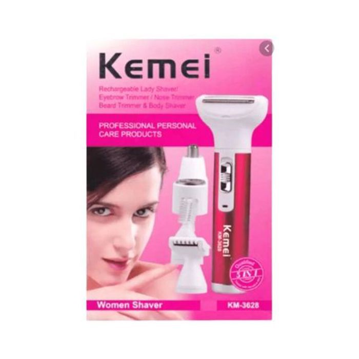 Appareil d'épilation électrique multifonctionnel pour femmes, Eyeliner sous les bras 5 en 1