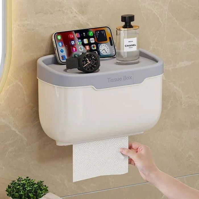 Porte-papier hygiénique en Plastique à étanche Mural Moderne pour Salle de Bains