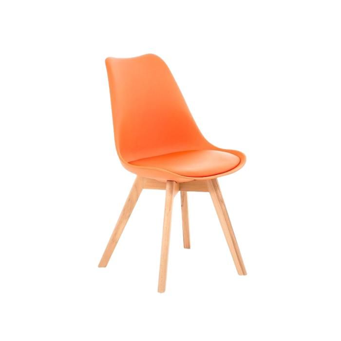 Chaise Scandinave - Extra Quality - Terracotta - Siège Ergonomique - 66x58x46CM - Montage Facile