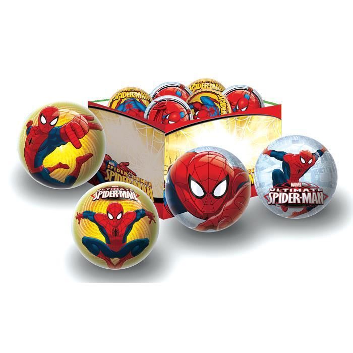 Balle - Spiderman - Modèle Aléatoire - Diamètre 15 Cm - Pour Enfants - Mixte