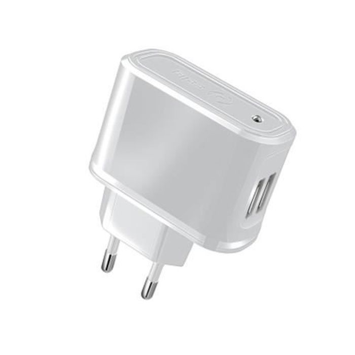 Chargeur - Celly - TCUSB22W - Intérieur - Universel - 2 Ports USB 2.0
