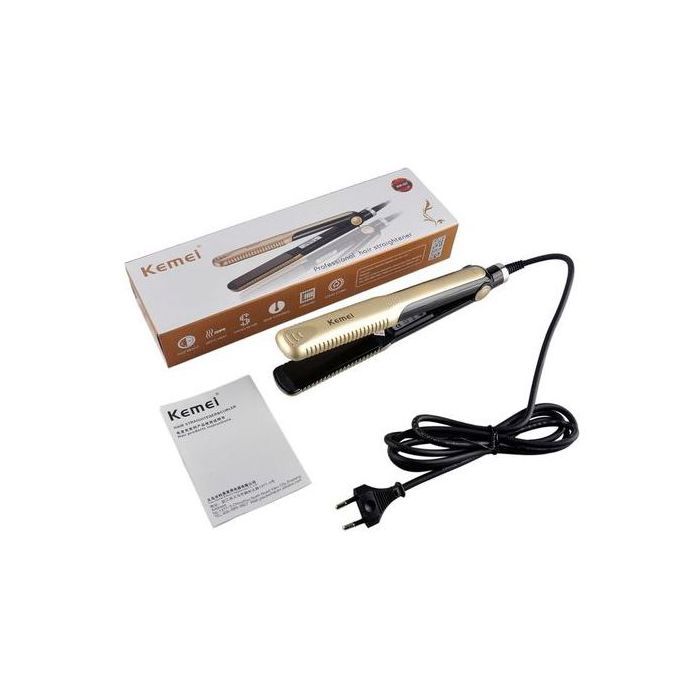 Lisseur de cheveux - KEMEI - KM-327 - Céramique - Portable - Chauffage rapide