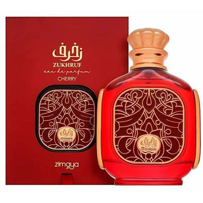 Eau de Parfum - Zimaya - Zukhruf Cherry - 100 ml - Unisex - Notes fruitées et florales