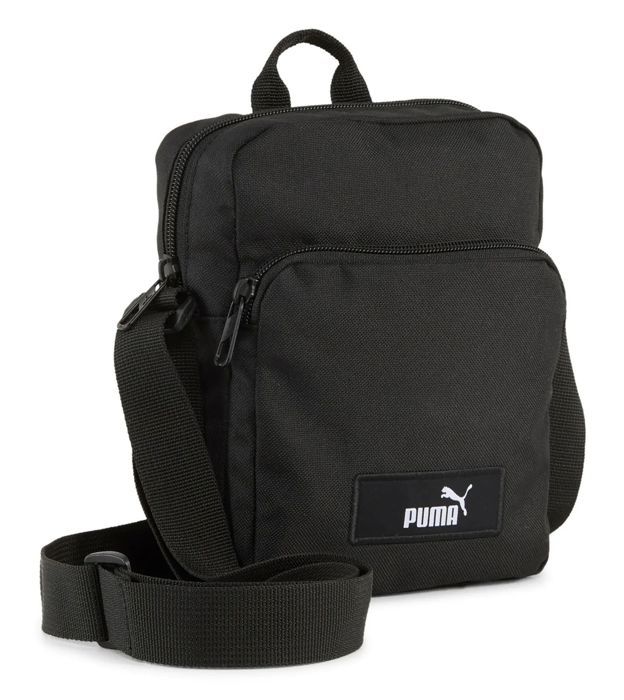 PUMA Sac à épaule bandoulière noir pour femme et homme - Academy Portable Bag Puma Black 297712