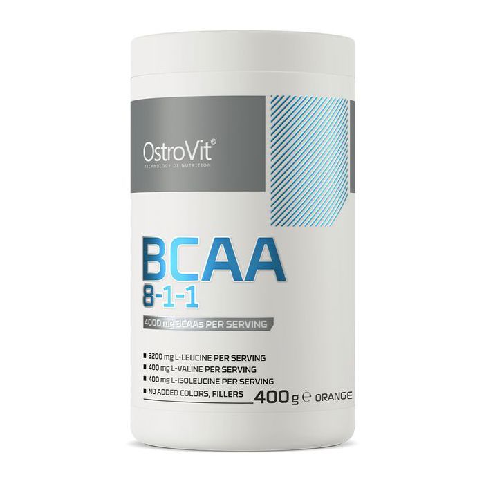BCAA 8-1-1 400 g Orange - Acides Aminés, Récupération Musculaire & Performance