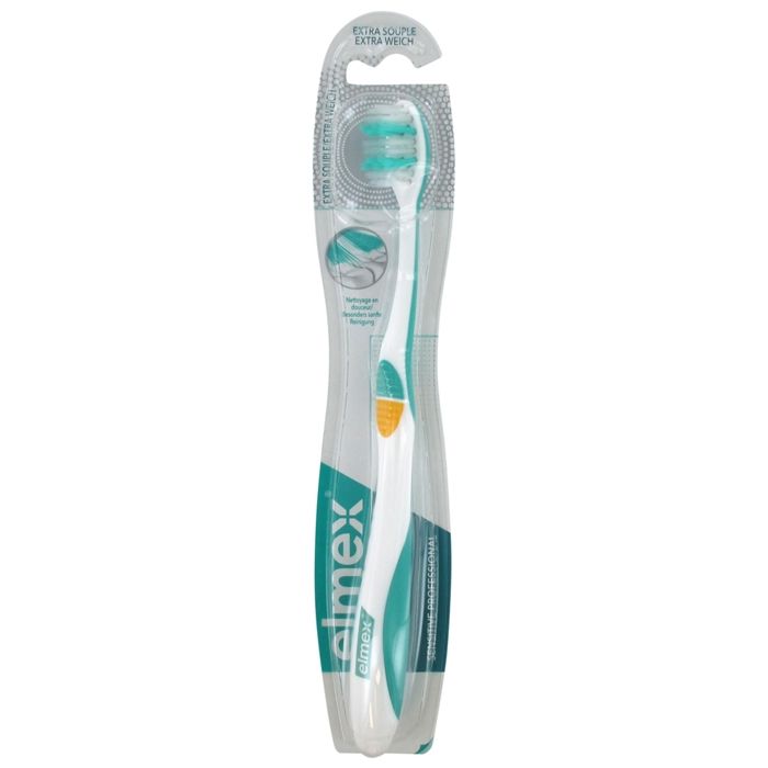 Brosse à dents - ELMEX - Sensitive Professional - Extra souple - Nettoyage doux - Ergonomique