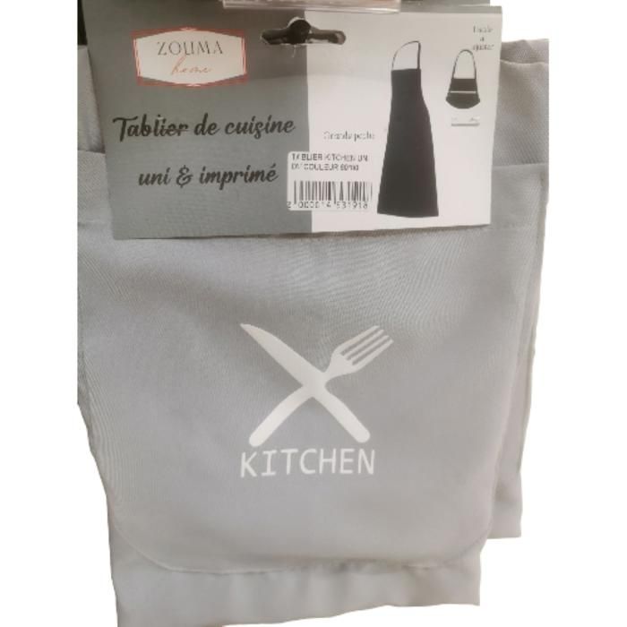 TABLIER KITCHEN UNI DV COULEUR 60*80