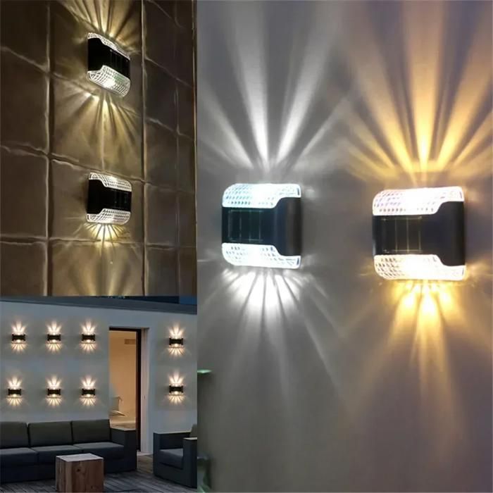 Applique murale solaire - GENERIC - Pack de 4 - LED - IP 65 - 10000 heures de vie