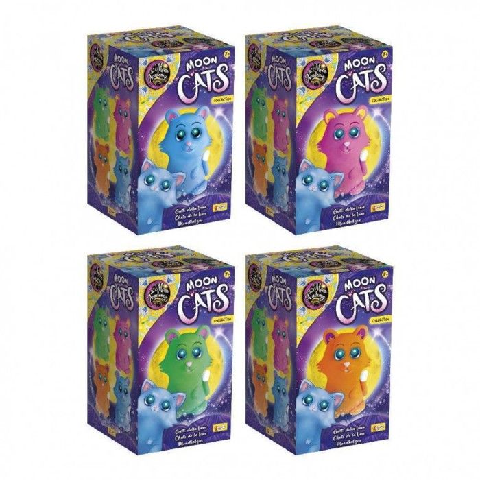Jeu de création - The Moon Academy - Chats Magiques - Kit complet - À partir de 3 ans - Mixte