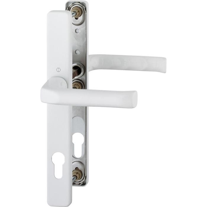 Dørgreb - HOPPE - London - Hvid - Aluminium - PZ92 - 67-72 mm