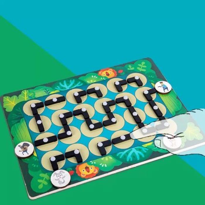 Jeu d'assemblage - Jungle Path - Maze Game - 3 ans - Mixte - Compétences cognitives améliorées