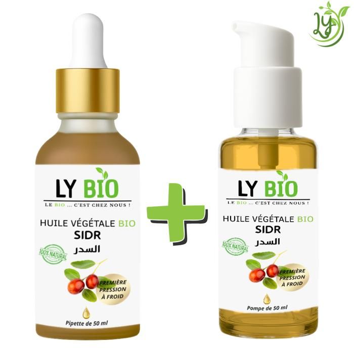 LYBIO PACK HUILE SIDR 50ML - PIPETTE + HUILE SIDR 50ML - POMPE