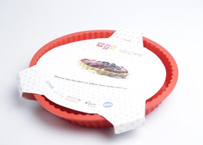Moule à tarte en silicone 27cm   MYS SILICONE - Couleur aléatoire