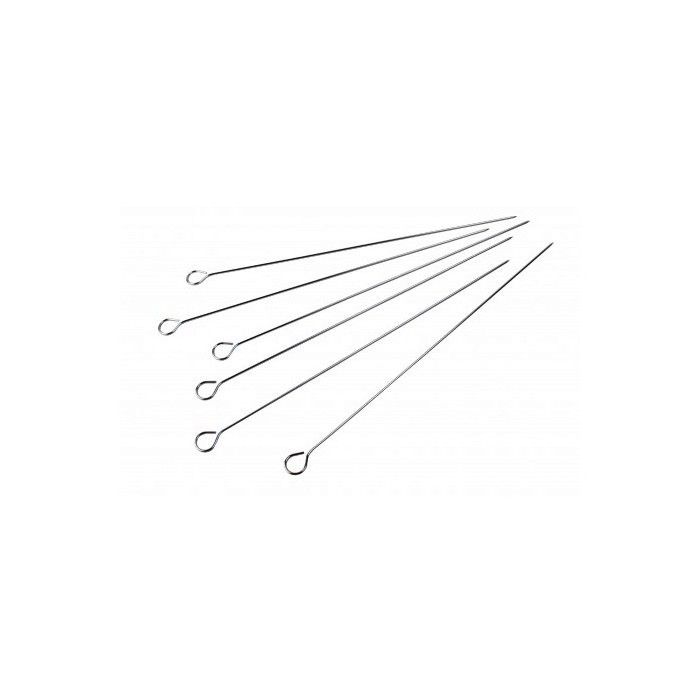 SOMAGIC -LOT DE 6 BROCHETTES INOX 40 CM
