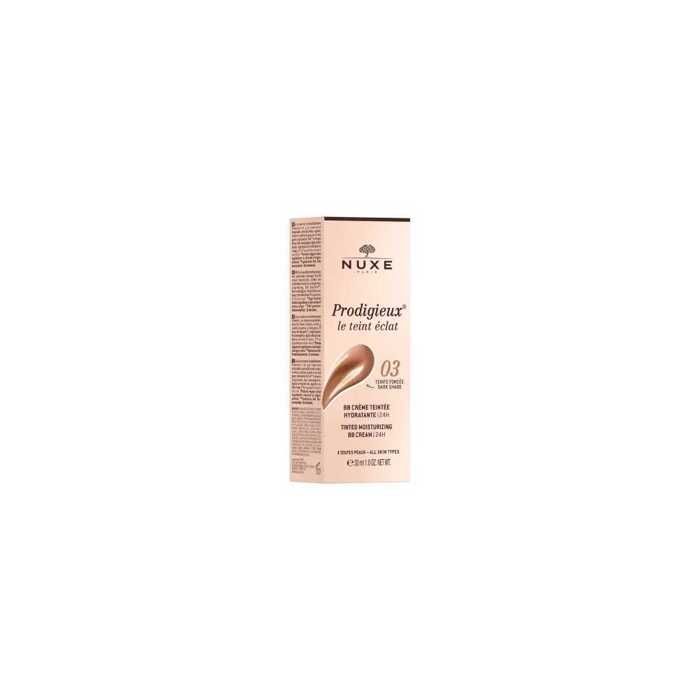 Nuxe Prodigieux Le Teint Eclat BB Crème Teintée Hydratante 24H 30Ml Teinte Foncée
