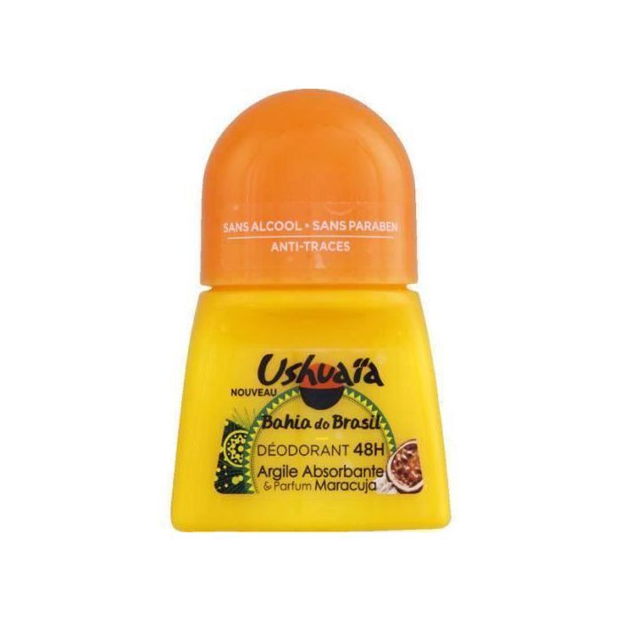 Déodorant Bille - USHUAIA - Bahia Do Brasil - 50ml - Argile absorbante - Parfum Maracuja