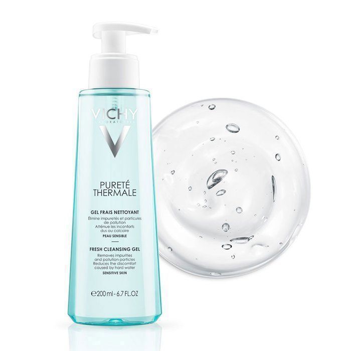 Vichy Pureté Thermale Gel Frais Nettoyant Peau Sensible- 200ml