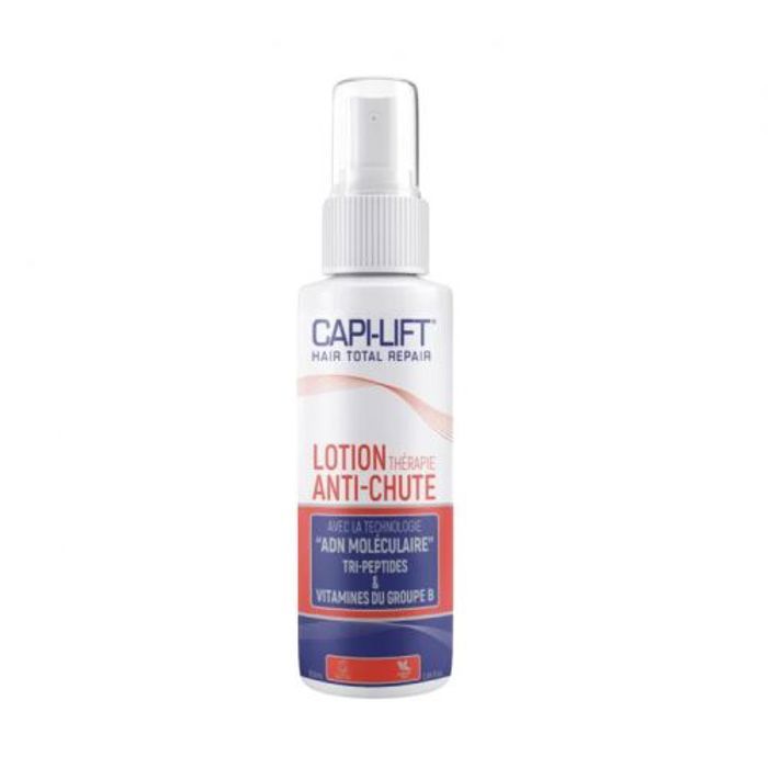 CAPI-LIFT LOTION THERAPIE ANTI-CHUTE AVEC LA TECHNOLOGIE ADN MOLECULAIRE TRI-PEPTIDES ET VITAMINES DU GROUPE B
