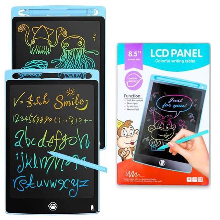 Tablette d'écriture pour enfants de 8,5 pouces, Ardoise à dessin LCD
