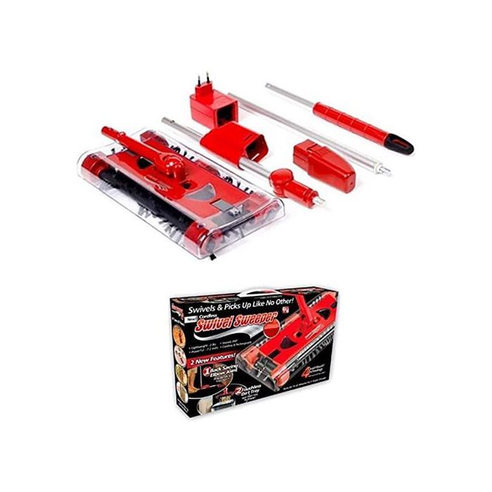 Aspirateur sans fil - Swivel Sweeper - G6 - Bac à poussière Touchless - Autonomie 45 min - Rouge