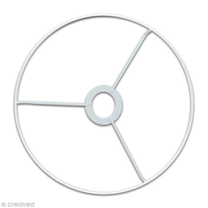 Ringformad lampa - PIWIs UNIVERSUM - 20 cm - Rilsan - Vit - Anpassningsbar belysning