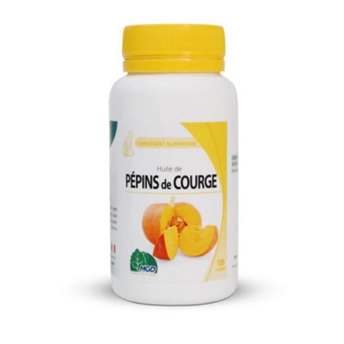 Huile de pépins de courge 100 capsules