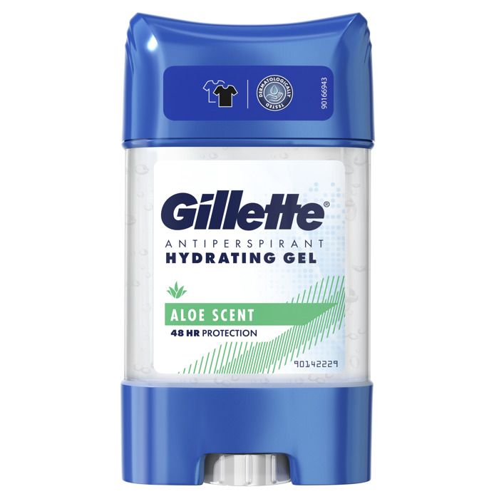 Gillette Anti-transpirant et Déodorant Gel Hydratant Aloe Scent - 70 ml
