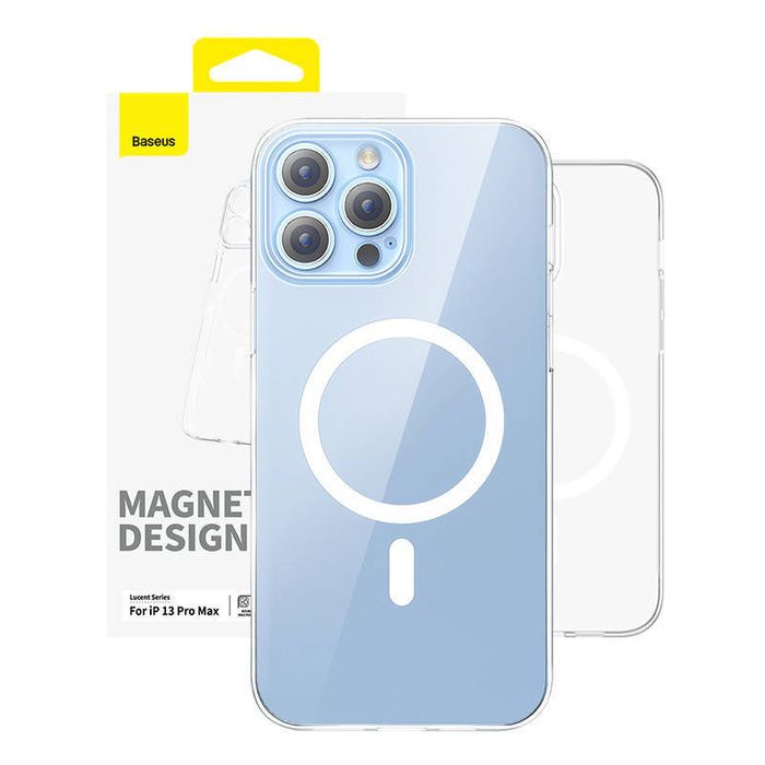 Coque de Protection - Baseus - Lucent Series - iPhone 13 Pro Max - Transparente - Élégante