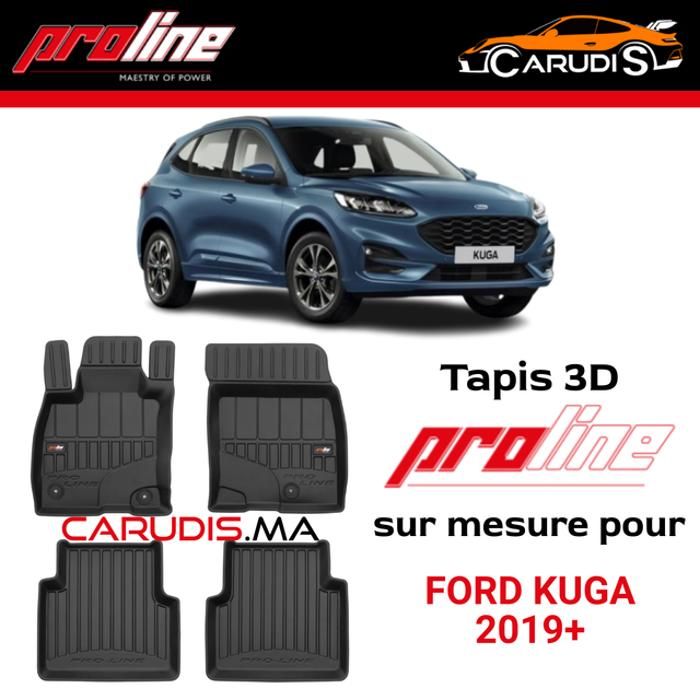 Tapis de voiture - ProLine - Ford Kuga - Sur mesure - Antidérapant - Imperméable