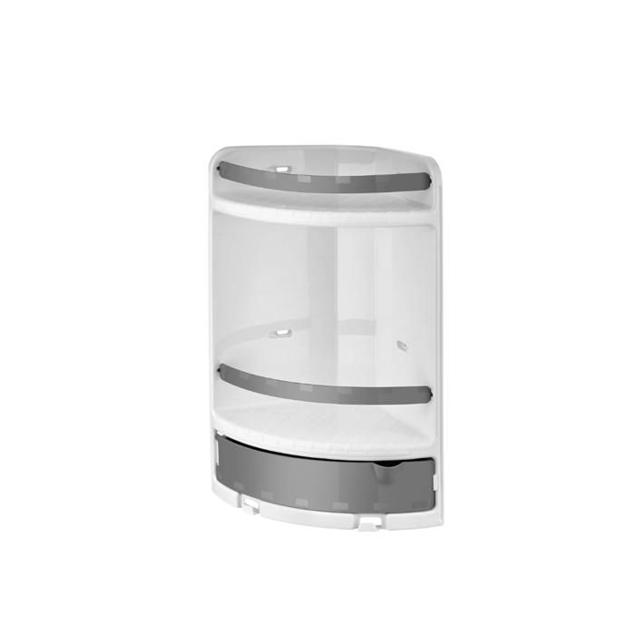 ORGANISEUR SALLE DE BAIN PLASTIQUE REF L-00289
