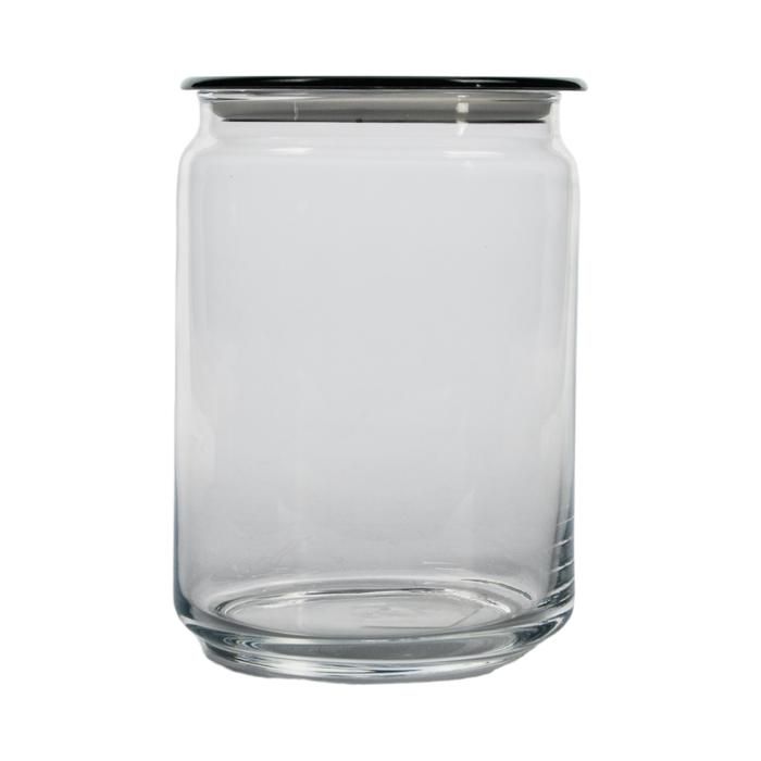 POT JAR 1L + COUV PLANO GREY