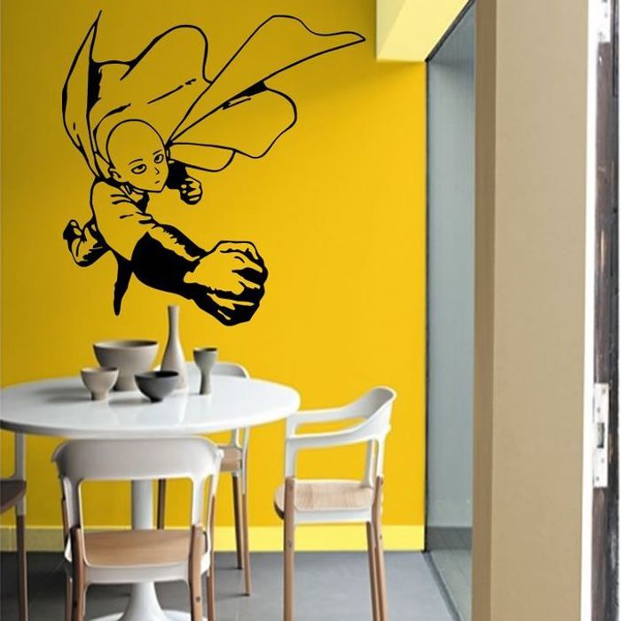 Autocollant One Punch Man Saitama Full Sticker Manga Stickers Décoration
