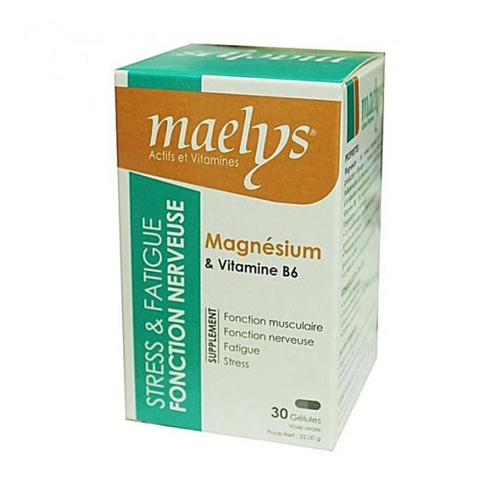 maelys Magnésium et Vitamine B6 30gélules